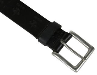 Thumbnail 2: NFL New Orleans Saints Embossed Logo Leather Belt   