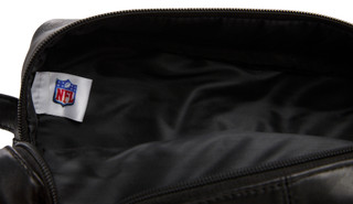 Thumbnail 2: NFL Saints  NFL New Orleans Saints  Leather Shave Kit Bag 