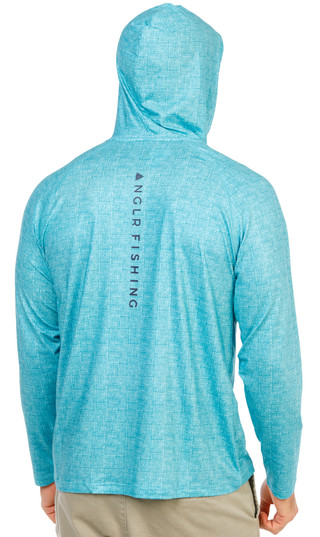 Thumbnail 2: Anglr Men's Long Sleeve Fishing Shirt w/ Hood 