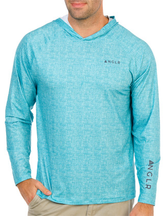 Thumbnail 1: Anglr Men's Long Sleeve Fishing Shirt w/ Hood 