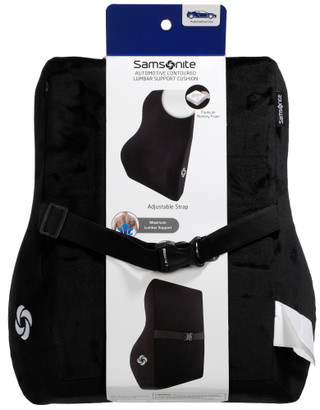 Thumbnail 2: Samsonite Automotive Full Back Lumbar Support Cushion  