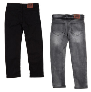 Thumbnail 2: True Indigo Big Boys 2 Pk Slim Stretch Jeans  