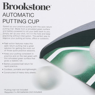 Thumbnail 2: Brookstone Cordless Automatic Putting Cup Ball Return Set 