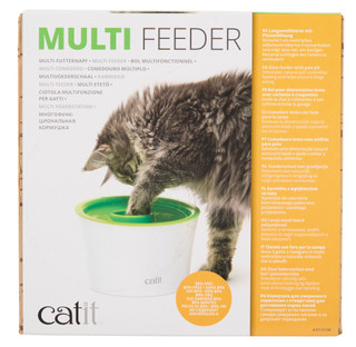 Thumbnail 1: Catit Cat Multi Slow Feeder w/ Paw Pit  