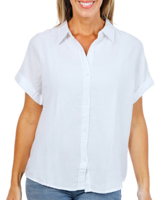 Thumbnail 1: Thread & Supply Women's Solid Button Down Top  