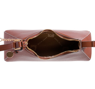Thumbnail 4: ANNE KLEIN Shoulder Bag with Detachable Metal Logo Charms 