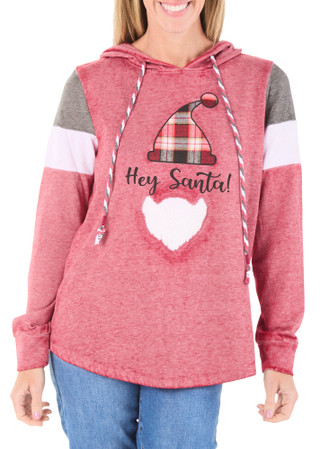 Thumbnail 1: Magical Season Women's Long Sleeve Fleece Christmas Hoodie 