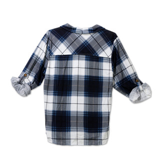 Thumbnail 2: Anneliese Women's Plus Long Sleeve Button Up Top w/ 2 Pockets 