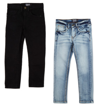 Thumbnail 1: True Indigo Big Boys 2 Pk Slim Stretch Jeans  