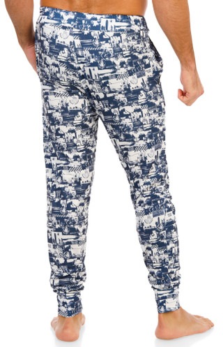 Thumbnail 2: Body Glove Men's Printed Jogger Lounge Pants 