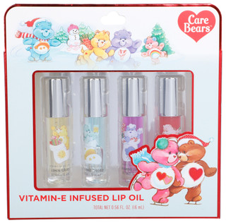 Thumbnail 1: Care Bears 4 Pk Vitamin-E Infused Lip Oils 