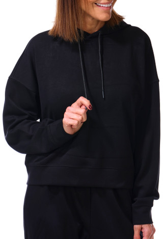 Thumbnail 3: 90 Degree 2 Pc Women's Long Sleeve Softlite Fleece Hoodie Jogger Set 