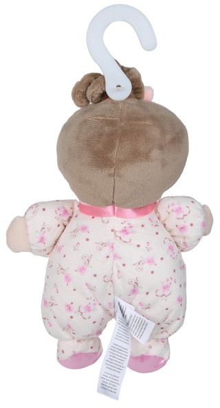 Thumbnail 2: Little Me Floral Plush Baby Rattle Doll  