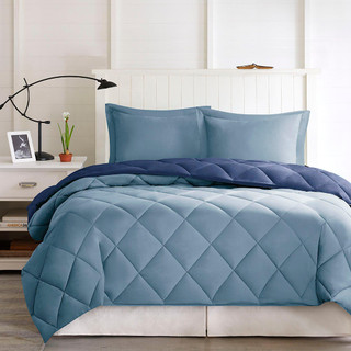Thumbnail 11: Madison Park Madison Park 3M Scotchgard Diamond Quilting Comforter Set 