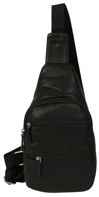 Thumbnail 1: NFL NFL Genuine Leather New Orleans Saints Sling Bag  