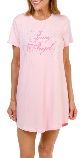 Thumbnail 1: Juicy Couture Juniors Rhinestone Night Shirt 