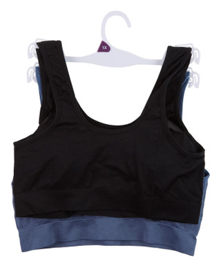 Thumbnail 2: Gloria Vanderbilt Women's Plus 2 Pk Full Coverage Seamless Comfort Bras 