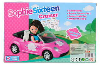 Thumbnail 2: Brooklyn Lollipop 3 Pc Sophie Sixteen Cruiser Doll Playset 