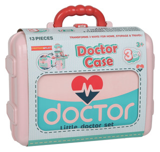 Thumbnail 1: Brooklyn Lollipop 13 Pc Pretend and Play Doctor Case Toy  