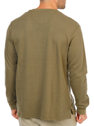 Thumbnail 2: TRUE TIMBER Men's Long Sleeve Thermal Henley Shirt 