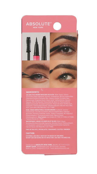 Thumbnail 2: Absolute New York 3 Pc Eye Essentials Kit  