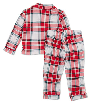 Thumbnail 2: Rugged Bear Toddler Boys 2 Pc Christmas Plaid Pajama Pants Set 