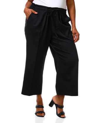 Thumbnail 1: Liverpool Women's Plus Wide Leg Pull-On Pants 
