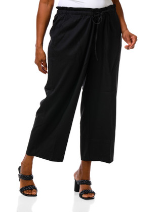 Thumbnail 4: Liverpool Women's Plus Wide Leg Pull-On Pants 