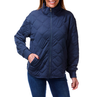 Thumbnail 1: RBX Women's Diamond Quilted Zip-Up Jacket  