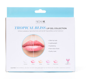 Thumbnail 2: Nicka K 5 Pk Tropical Bliss Lip Gel Collection 
