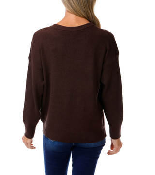 Thumbnail 2: RIO & RIAN Women's Embroidered Pullover Sweater 