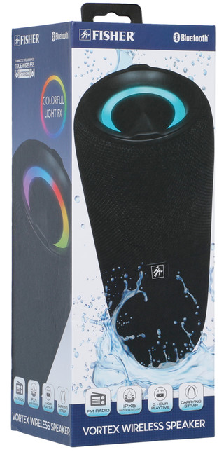 Thumbnail 1: Fisher Vortex Wireless Speaker  