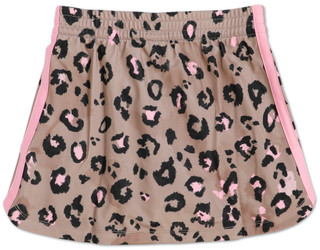 Thumbnail 2: Adidas Girls Leopard Print Skort 