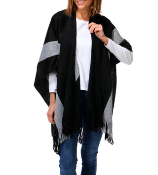 Thumbnail 1: Nanette Lepore Women's Fringe Hem Poncho 