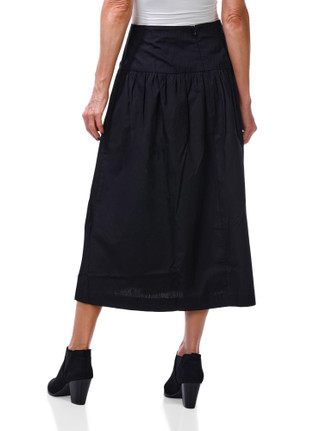 Thumbnail 2: Sanctuary Women's High Waist A-Line Midi Skirt 