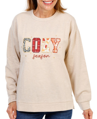 Thumbnail 1: Chenault Women's Harvest Cozy Season Sweatshirt 