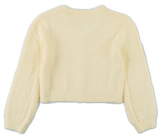 Thumbnail 2: Love Squared Big Girls Eyelash Knit Cardigan 