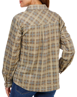 Thumbnail 2: Madison & Monroe Women's 2 Pocket Button Up Corduroy Shirt 