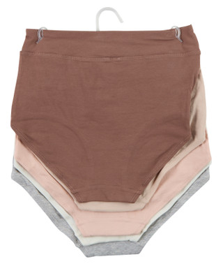 Thumbnail 2: Rene Rofe Women's 5 Pk High-Cut Full Coverage Hipster Panties 