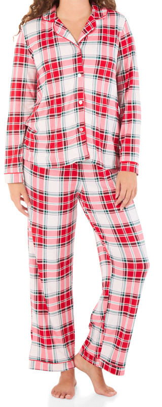 Thumbnail 1: Magical Season Women's 2 Pc Christmas Pajama Pants Set 
