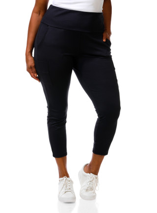 Thumbnail 1: Bally Total Fitness Women's Plus Active High Rise Leggings 