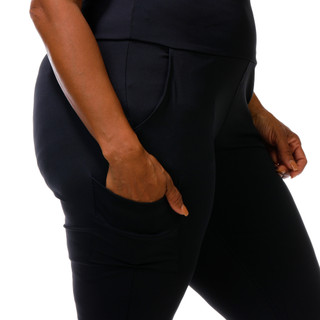 Thumbnail 3: Bally Total Fitness Women's Plus Active High Rise Leggings 