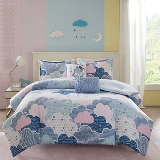 Thumbnail 3: Urban Habitat Urban Habitat Kids Cloud Duvet Cover Set 