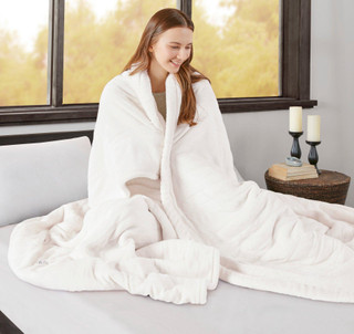 Thumbnail 20: Beautyrest Beautyrest Heated Microlight to Berber Electric Blanket 