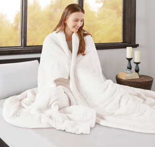 Thumbnail 13: Beautyrest Beautyrest Heated Microlight to Berber Electric Blanket 