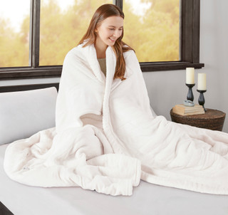 Thumbnail 14: Beautyrest Beautyrest Heated Microlight to Berber Electric Blanket 