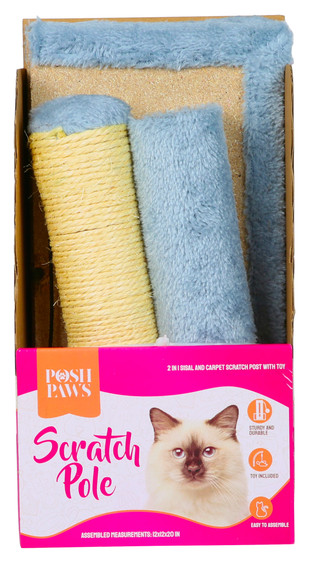 Thumbnail 1: Posh Paws  20 in blue post  