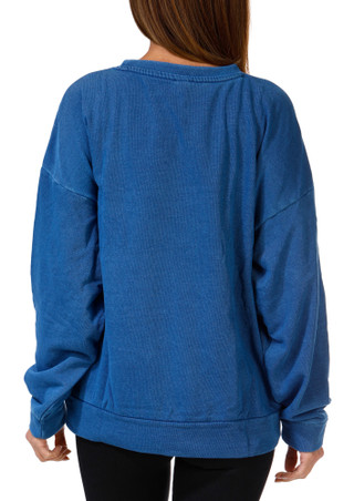 Thumbnail 2: GOTTEX CREW NECK DENIM TOP 