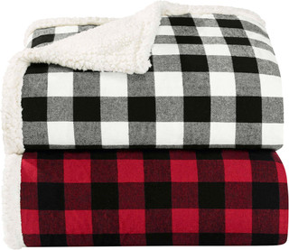 Thumbnail 3: Eddie Bauer Eddie Bauer Cabin Plaid Throw Blanket 