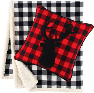 Thumbnail 2: Eddie Bauer Eddie Bauer Cabin Plaid Throw Blanket 